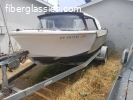 59 wizard marlin cruiser 18' cuddy cabin