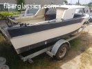 59 wizard marlin cruiser 18' cuddy cabin