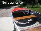 Vintage 1958 12' Crestliner Commander and trailer